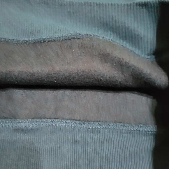 Danskin Crewneck Sweatshirt in Teak Teal Heather - Picture 10 of 11